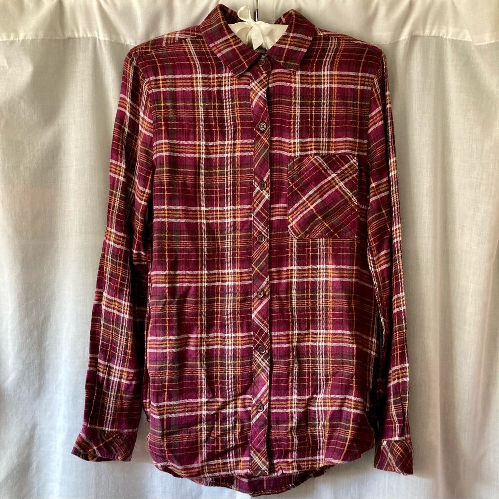 NWT Flannel Button Up